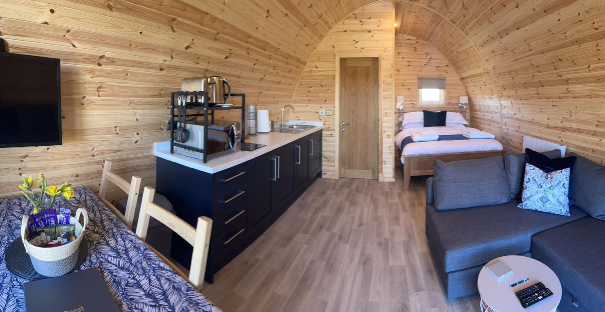 Milldown Glamping Lägenhet Coldingham Exteriör bild